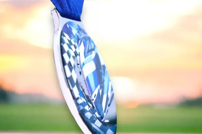 Medaile MDLMIDM34 | Motorsport Barva: bronz, Stuha: ST1