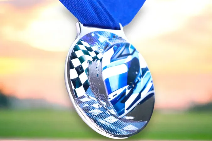 Medaile MDLMIDM34 | Motorsport Barva: bronz, Stuha: ST1