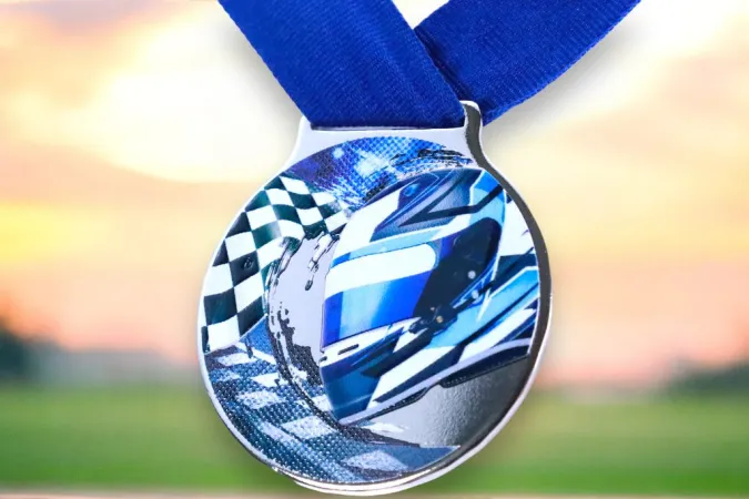 Medaile MDLMIDM34 | Motorsport Barva: bronz, Stuha: ST1