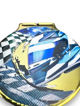 Medaile MDLMIDM34 | Motorsport Barva: bronz, Stuha: ST1