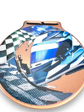 Medaile MDLMIDM34 | Motorsport Barva: bronz, Stuha: ST1