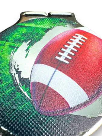 Medaile MDLMIDM35 | Americký fotbal Barva: zlato, Stuha: ST5