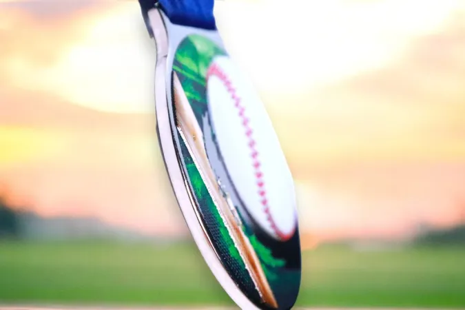 Medaile MDLMIDM40 | Baseball Barva: zlato, Stuha: ST17