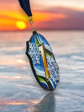 Akrylátová medaile MDABL M53 | Čísla Stuha: ST5, MD průměr: 6