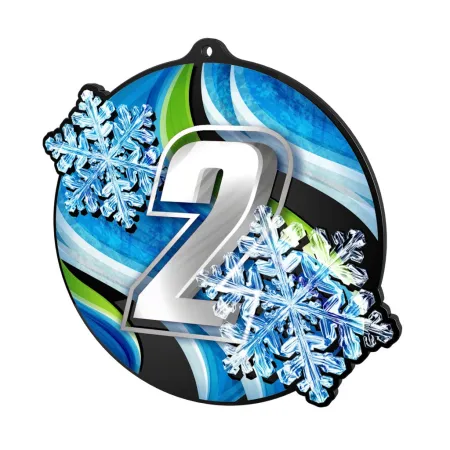 Akrylátová medaile MDABL M54 | Čísla Stuha: ST17, MD průměr: 6