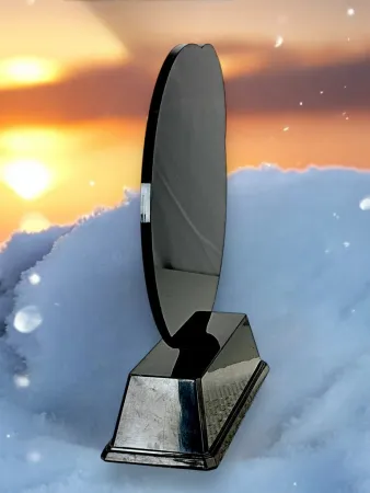 Akrylátová trofej FABM45 | Snowboard Výška cm: 14, plnobarevná