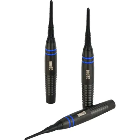 One80 Šipky Raise B - Black - Blue Rings - 17g