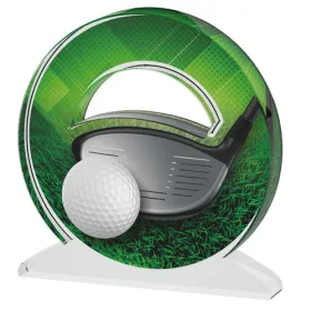 Akrylátová trofej ACTWG0200M2 | Golf Výška cm: 13,5