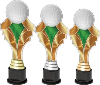 Akrylátová trofej ACTKG0001 | Golf Výška cm: 30