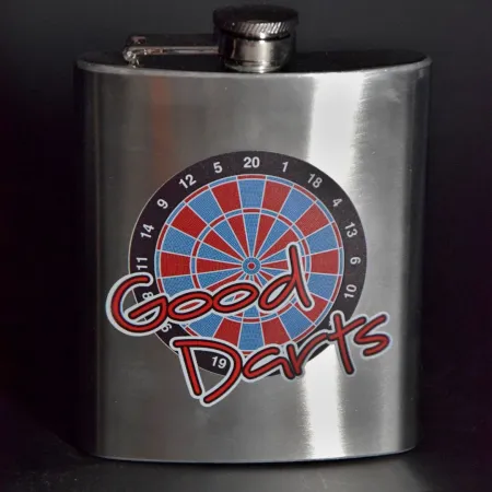 Likérka placatka nerez 180ml pro vlastní dekor