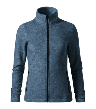 Micro fleece dámský Factor 853 - S - tmavý denim melír