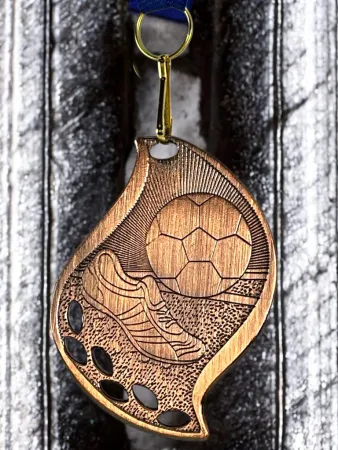 Medaile VMDS0008 | Fotbal Barva: bronz, Stuha: ST13