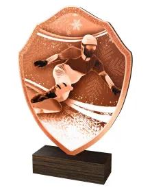 Dřevěná plaketa TFRW288 | Snowboard Výška cm: 10,5