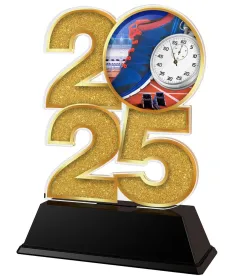 Akrylátová trofej C2025M13 | Atletika Výška cm: 8.5, Šířka cm: 5, stříbro