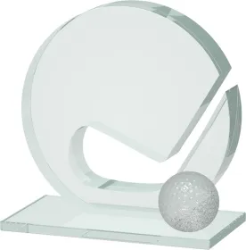 Akrylátová trofej GCTS0001 | Golf Výška cm: 10.5, Šířka cm: 12.5