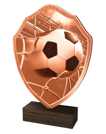 Dřevěná plaketa TFRW311 | Fotbal Výška cm: 11,5