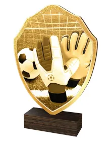 Dřevěná plaketa TFRW317 | Fotbal Výška cm: 11,5
