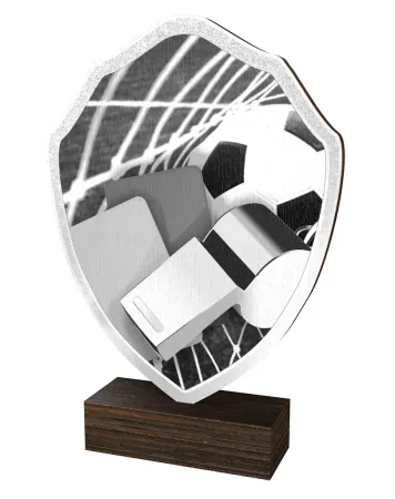 Dřevěná plaketa TFRW322 | Fotbal Výška cm: 14,5