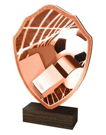 Dřevěná plaketa TFRW323 | Fotbal Výška cm: 20