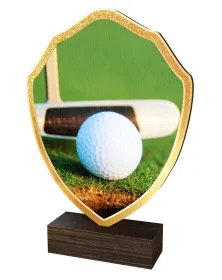 Dřevěná plaketa TFRW328 | Golf Výška cm: 22