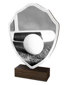 Dřevěná plaketa TFRW330 | Golf Výška cm: 13,5