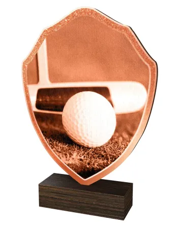 Dřevěná plaketa TFRW331 | Golf Výška cm: 22