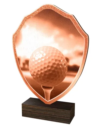 Dřevěná plaketa TFRW339 | Golf Výška cm: 14,5