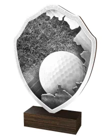 Dřevěná plaketa TFRW342 | Golf Výška cm: 10,5