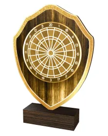 Dřevěná plaketa TFRW377 | Šipky Výška cm: 20