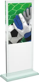 Skleněná trofej CRTF20001M3 | Fotbal Výška cm: 21