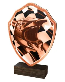 Dřevěná plaketa TFRW407 | Motorsport Výška cm: 18