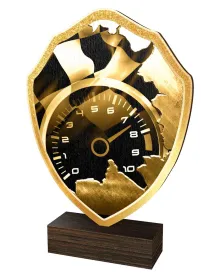 Dřevěná plaketa TFRW409 | Motorsport Výška cm: 18