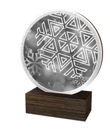 Dřevěná plaketa TFRW806 | Zima Výška cm: 10,5