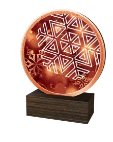 Dřevěná plaketa TFRW807 | Zima Výška cm: 12,5