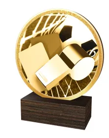 Dřevěná plaketa TFRW821 | Fotbal Výška cm: 9,5