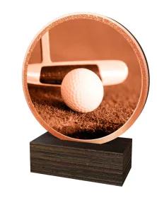 Dřevěná plaketa TFRW831 | Golf Výška cm: 13,5