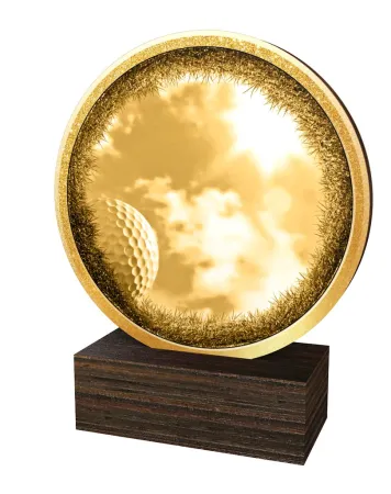 Dřevěná plaketa TFRW833 | Golf Výška cm: 13,5