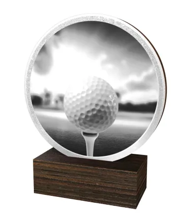 Dřevěná plaketa TFRW838 | Golf Výška cm: 9,5
