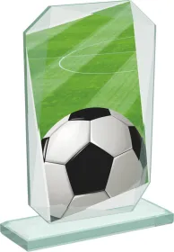Skleněná trofej CRTF20003M3 | Fotbal Výška cm: 17,5