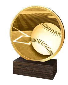 Dřevěná plaketa TFRW853 | Baseball Výška cm: 9,5