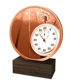 Dřevěná plaketa TFRW867 | Plavání Výška cm: 10,5