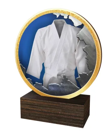 Dřevěná plaketa TFRW872 | Bojová umění Výška cm: 9,5