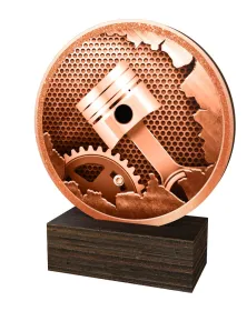 Dřevěná plaketa TFRW903 | Motorsport Výška cm: 9,5