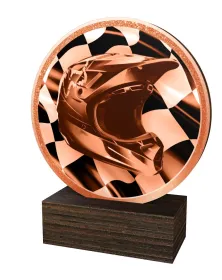 Dřevěná plaketa TFRW907 | Motorsport Výška cm: 9,5