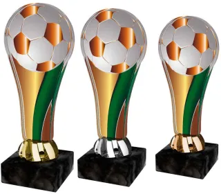 Akrylátová trofej ACL2100M2 | Fotbal Výška cm: 14,5, Barva: bronz