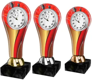 Akrylátová trofej ACL2100M32 | Atletika Výška cm: 16,5, Barva: stříbro