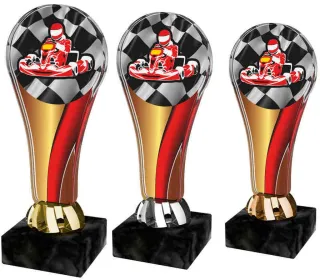 Akrylátová trofej ACL2100M40 | Motorsport Výška cm: 16,5, Barva: bronz