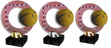 Akrylátová trofej ACL2101M16 | Házená Výška cm: 12, Barva: bronz