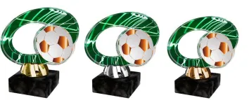 Akrylátová trofej ACL2102M3 | Fotbal Výška cm: 11, Barva: zlato