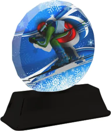 Akrylátová trofej ACES2003M6 | Sjezdové lyžování Výška: 13cm
